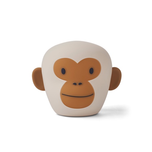 [LI-4531] Winston Night Light Monkey Golden Caramel Liewood