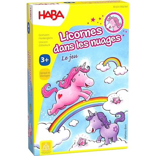 [HA-4014] Licornes dans les nuages Bingo scintillant