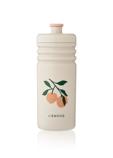 [LI-0622] Gourde Vélo - Lionel Statement Water Bottle Peach 430 ml Liewood