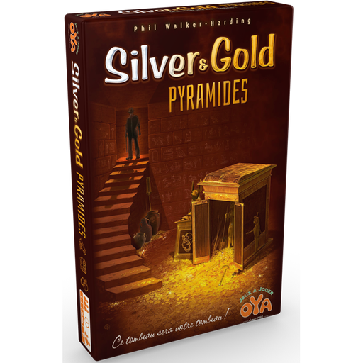 [OY-0596] Silver&Gold pyramides