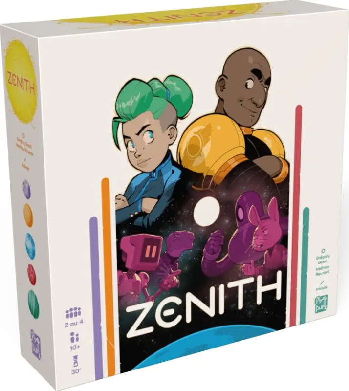 zenith jeu 2 joueurs espace boite de jeu