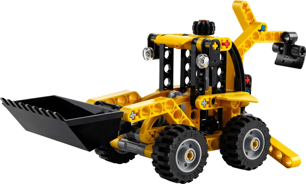 Chargeuse sur pneus Lego Technic