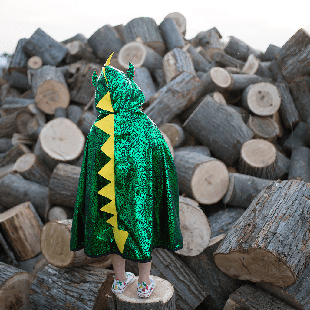 Cape réversible Dragon Chevalier 5-6 ans