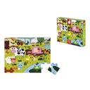 Puzzle Tactile Animaux de la ferme 20 pcs
