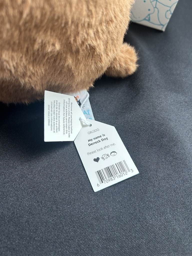 Jellycat Derreck Dog  BNWT Authentic US Seller Fast Shipping