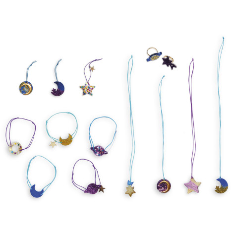 14 Bijoux Résine Galaxie à créer Janod