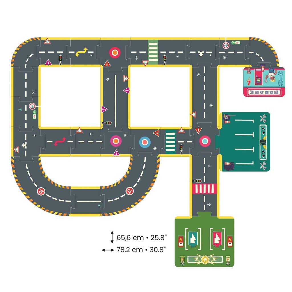 Puzzle Circuit Crazy Motors