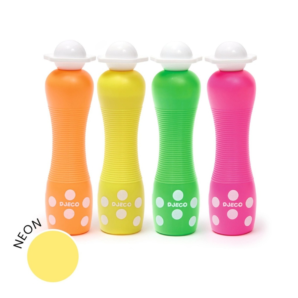 Marqueurs gros pois Neon (4 marqueurs)