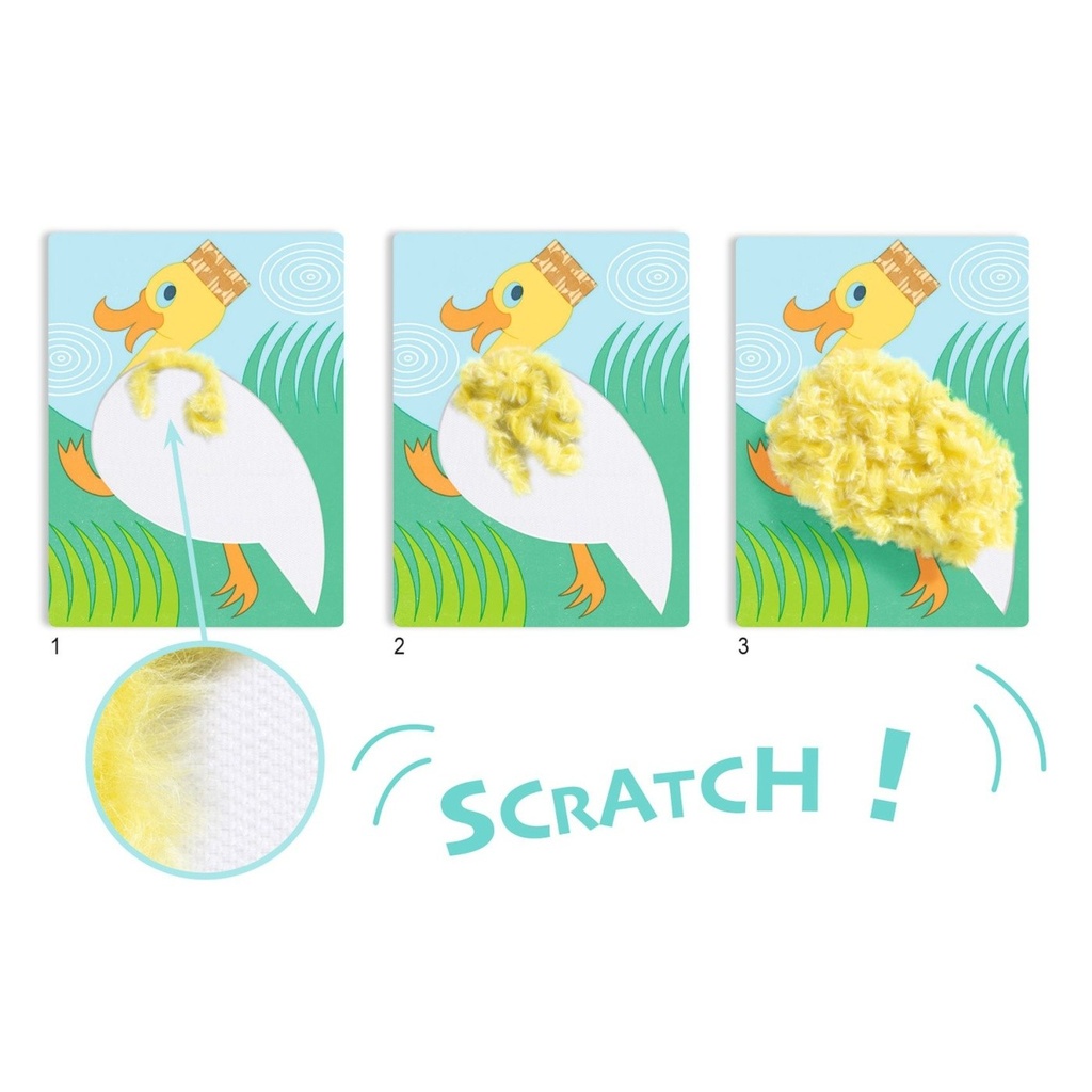 Laine & scratch Avec un chapeau