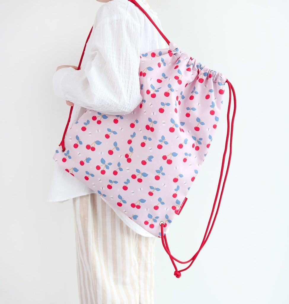 Sac à cordon Cerises