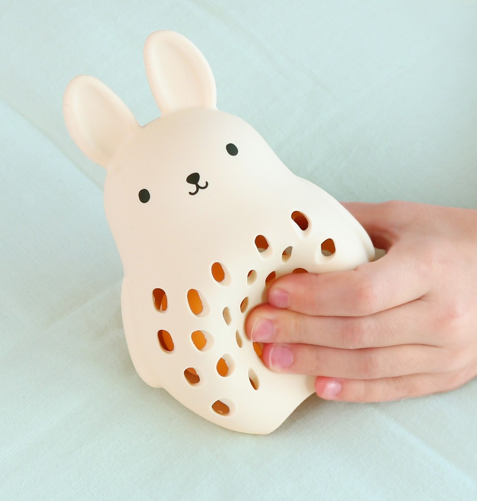 Hochet en silicone Lapin
