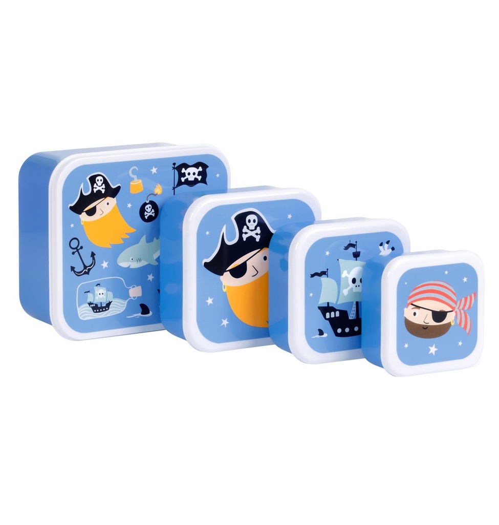 Set de boîtes à collations Pirates