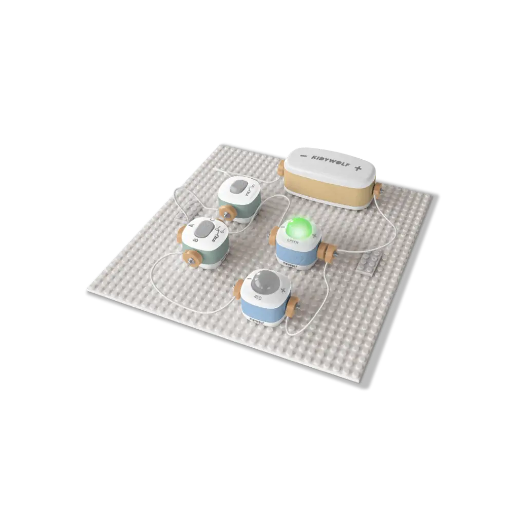 KidyElec Starter Mon premier kit d'électricité Kidywolf.webp
