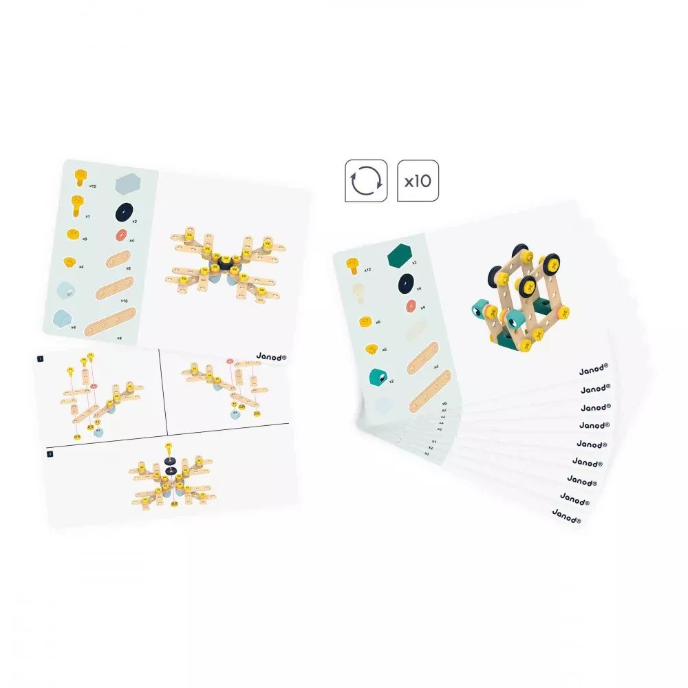 Baril Brico'Kids 100 pièces 