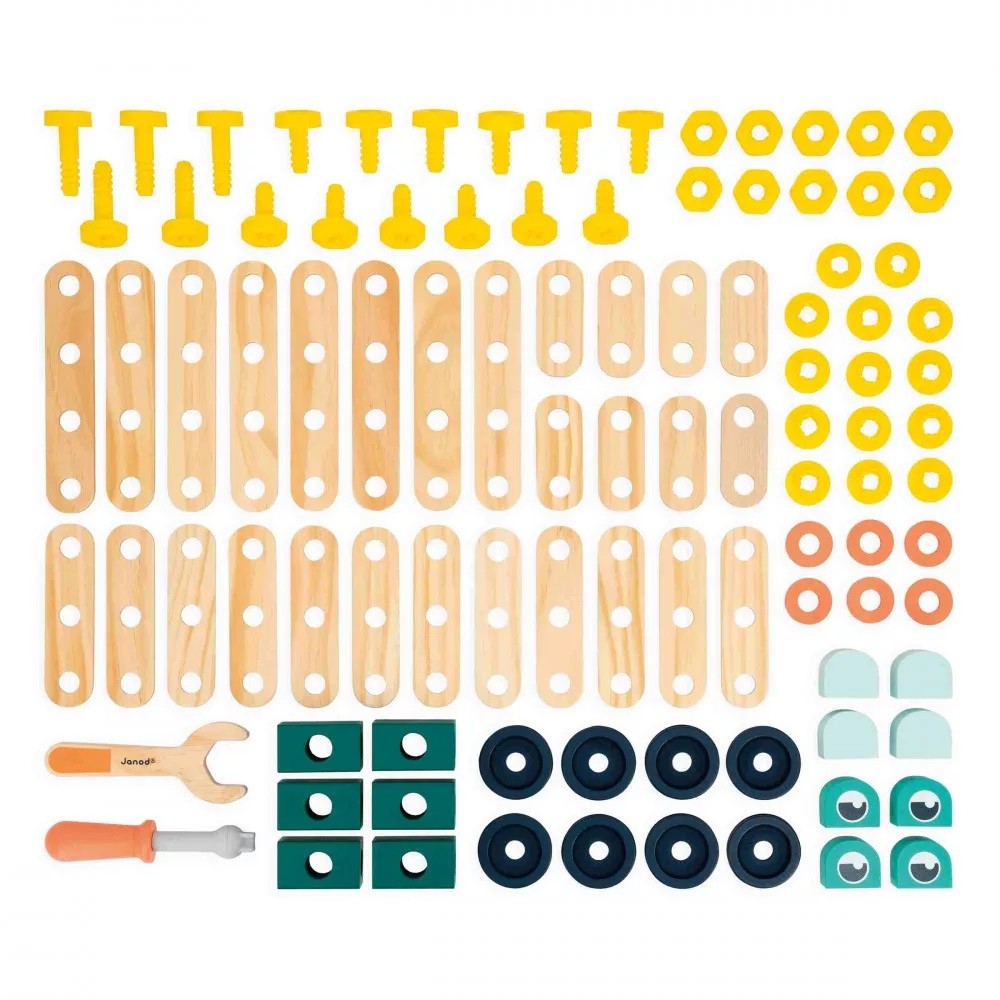 Baril Brico'Kids 100 pièces 