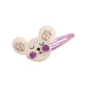 6 Barrettes pailletées à créer Flower Garden