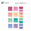Pastel Square Pack 40 pc Connetix