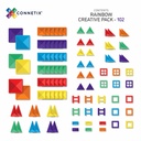 Connetix 102 pcs Rainbow Creative Pack