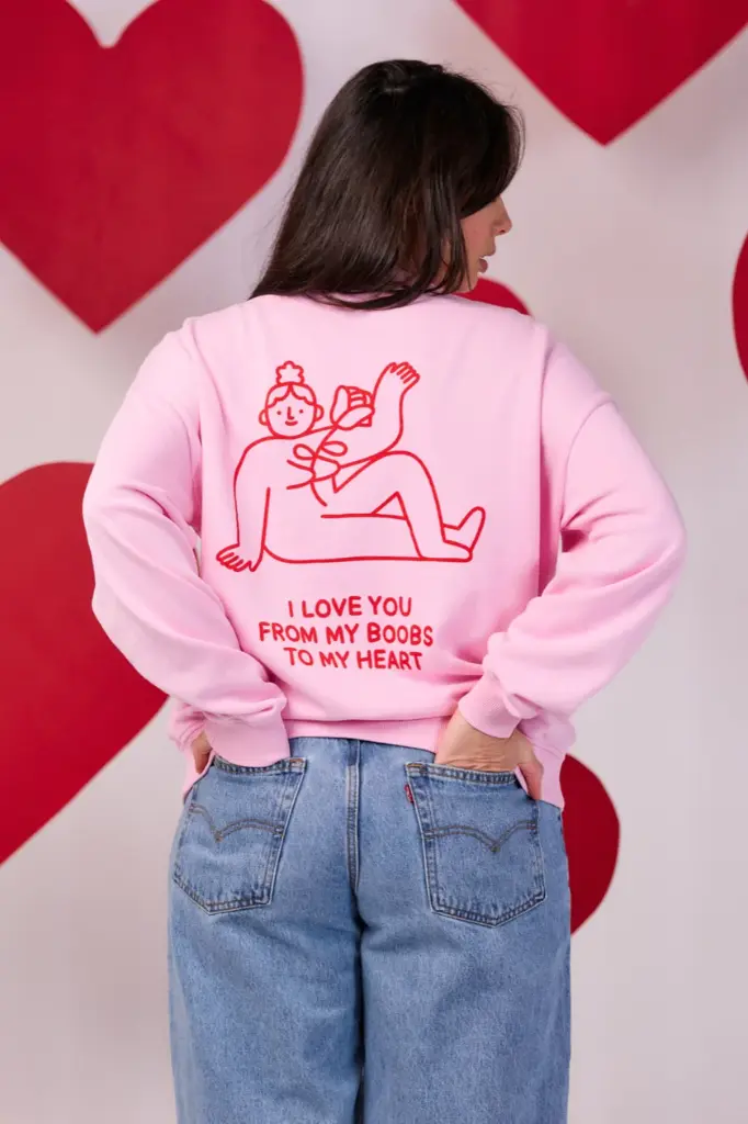 Sweat d'allaitement I love you Taille L Tajinebanane 2.webp