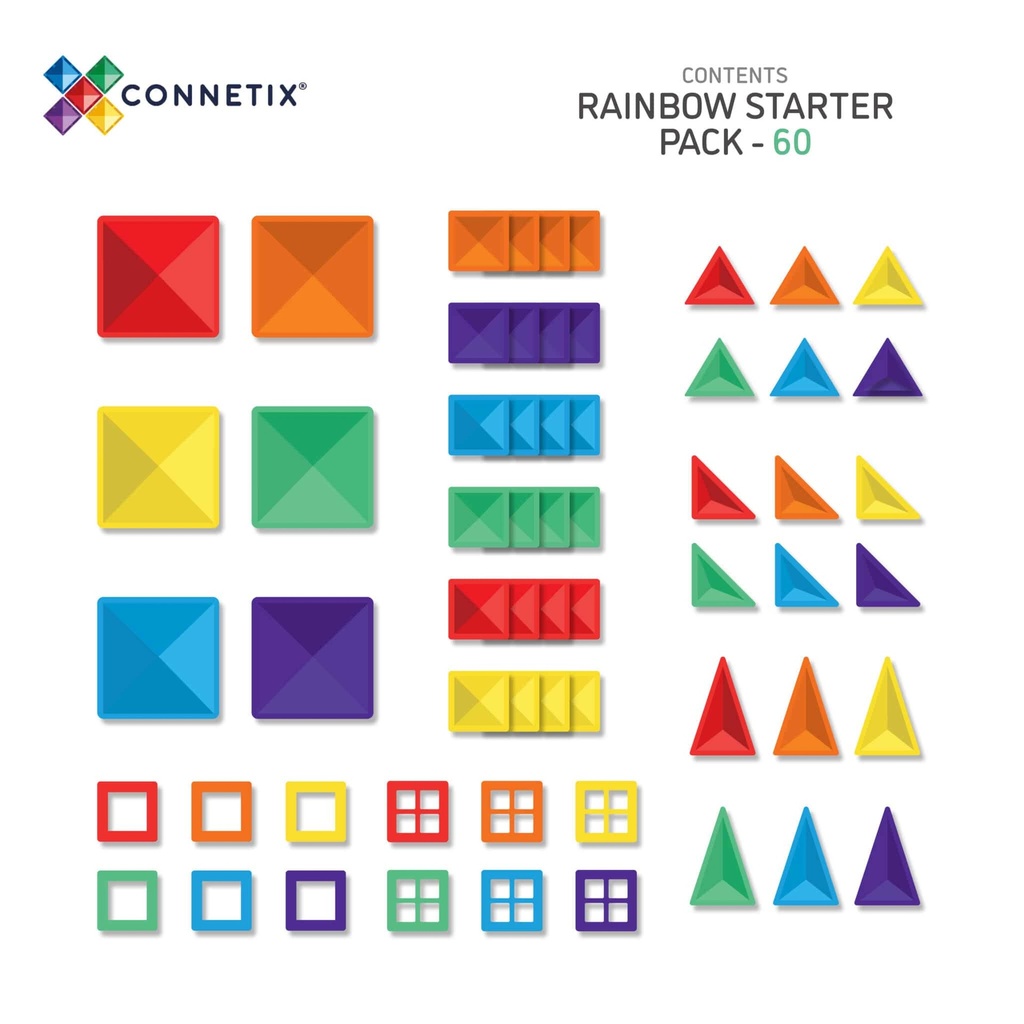Connetix 60 pcs Starter Pack 