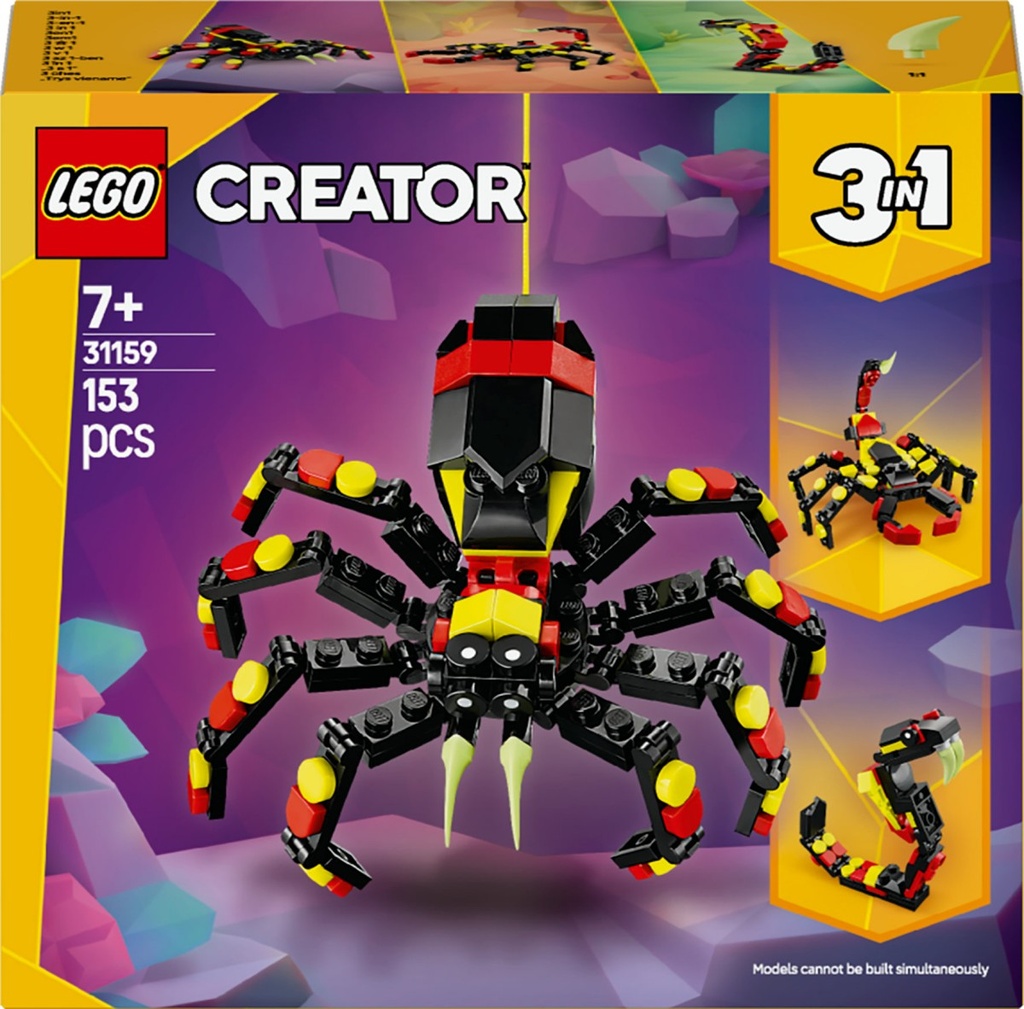 L'araignée surprenante Lego Creator 3 en 1