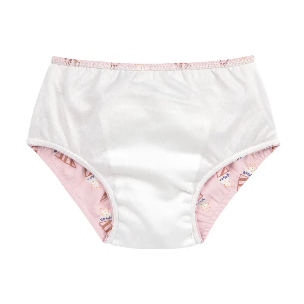 Maillot de bain couche bébé Glace Rose 62-68 (3-6 mois) interieur.webp