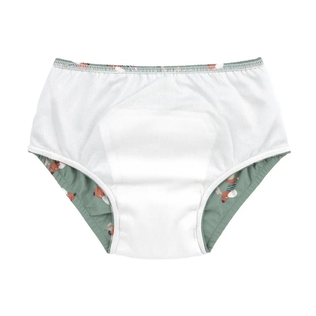 Maillot de bain Couche bébé Scooter Chien Vert 62-68.webp
