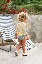 Maillot de bain Couche bébé Scooter Chien Vert 62-68 (3-6 mois) 2.webp