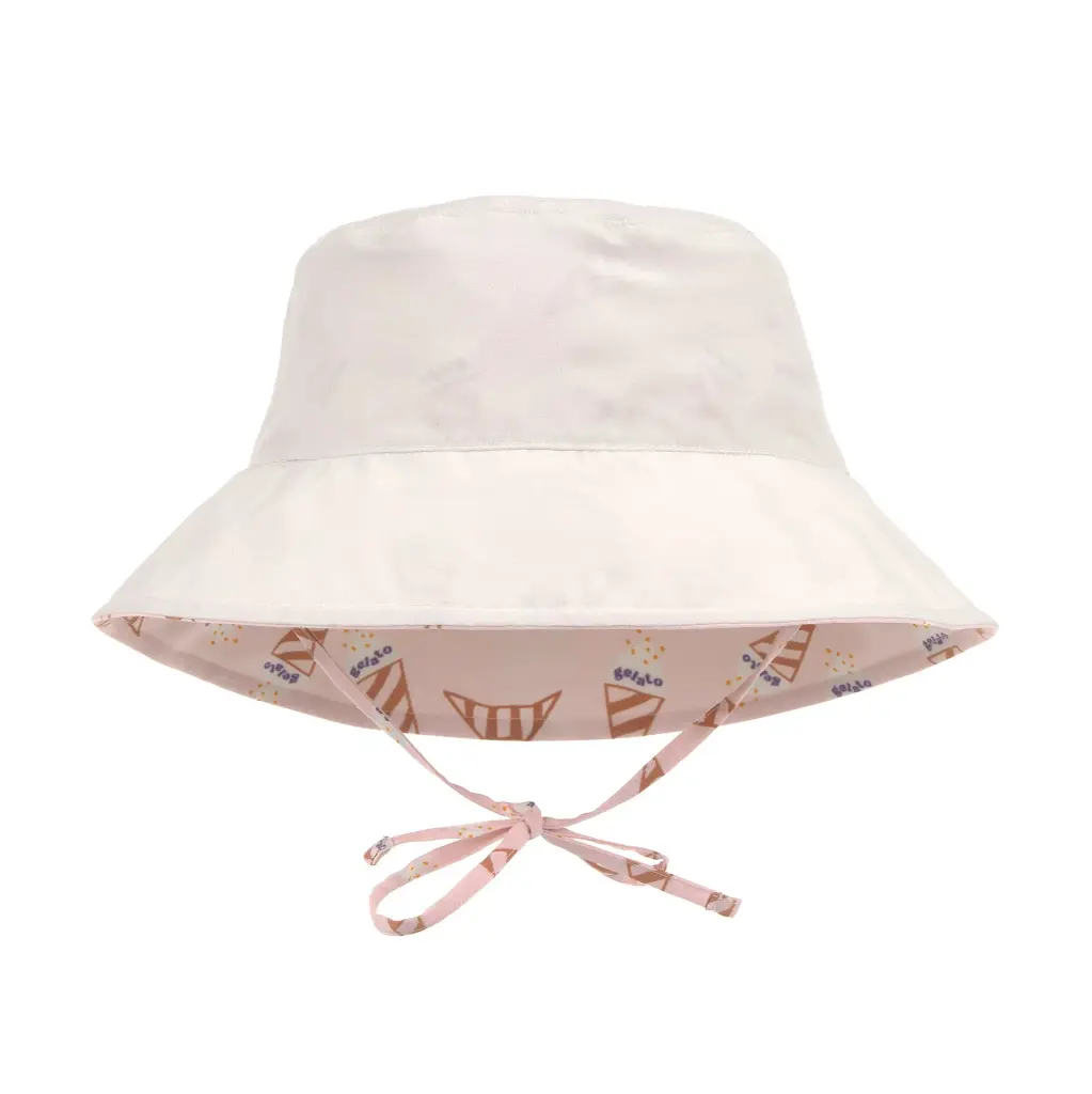 Chapeau anti-UV Réversible Glace Rose 45-47 (7-12 mois) Lassig 4.webp