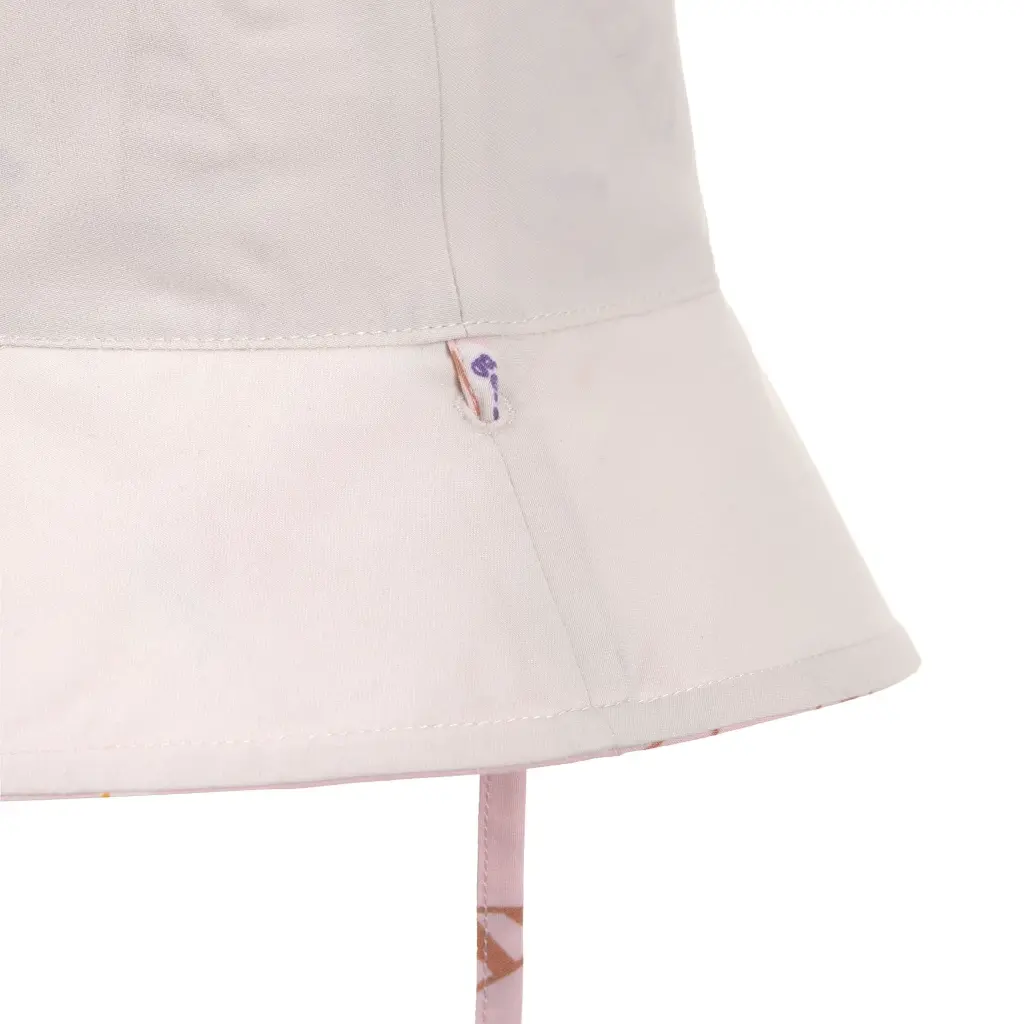 Chapeau anti-UV Réversible Glace Rose 45-47 (7-12 mois) Lassig 3.webp