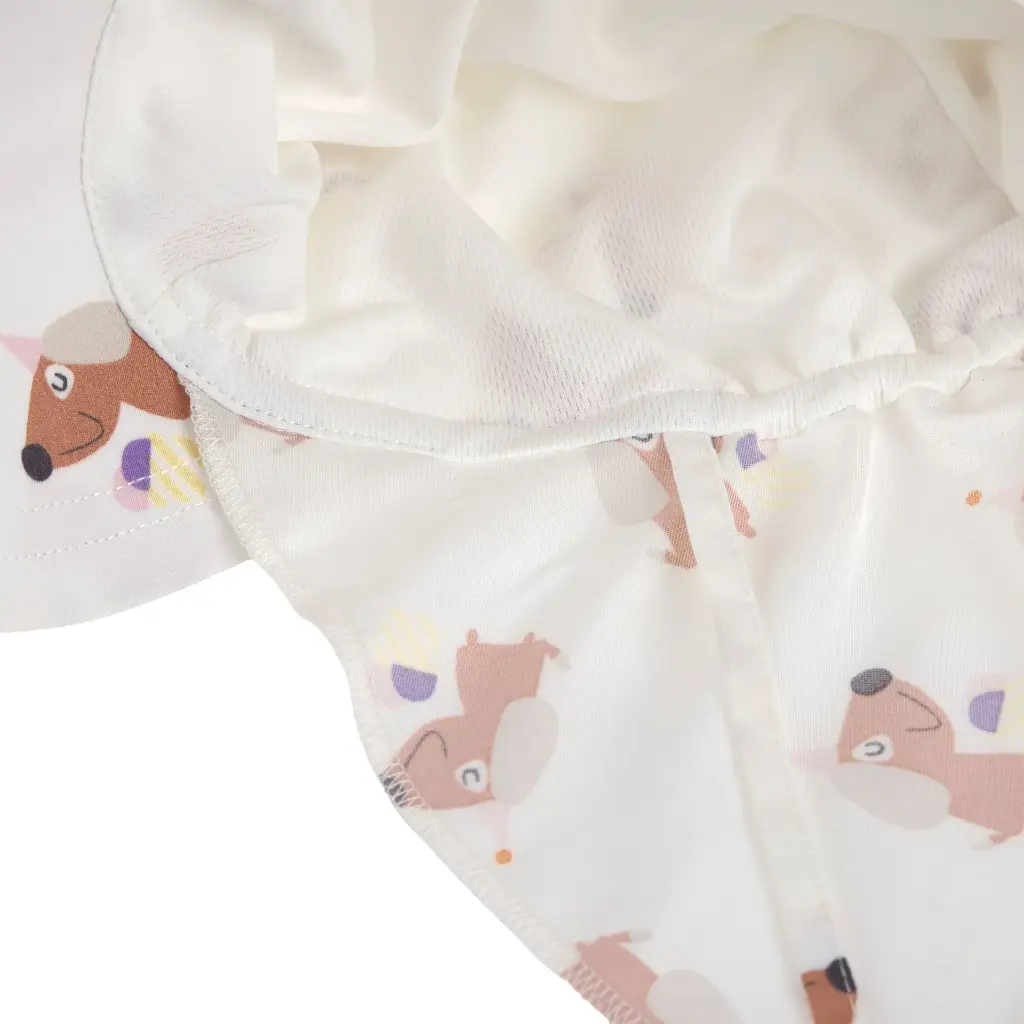 Casquette Protège-nuque Anti-UV Glace Chien 41-44 (3-6 mois) Lassig 2.webp