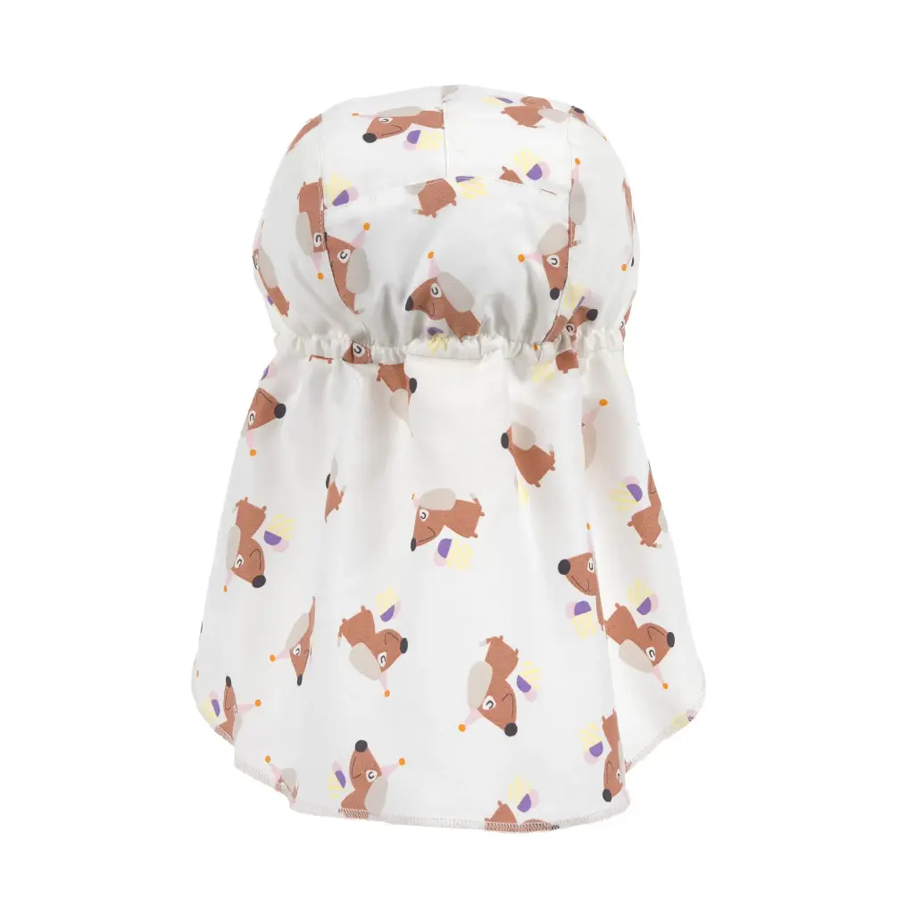 Casquette Protège-nuque Anti-UV Glace Chien 41-44 (3-6 mois) Lassig 3.webp