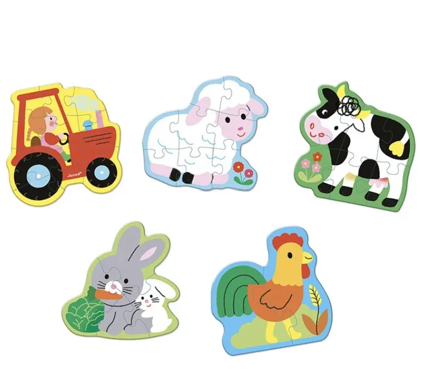 5 Puzzles évolutifs Ferme..webp