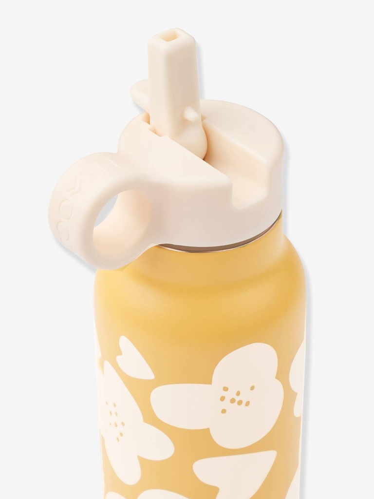 Gourde isotherme 350 ml Flower Lemon Yellow Liewood