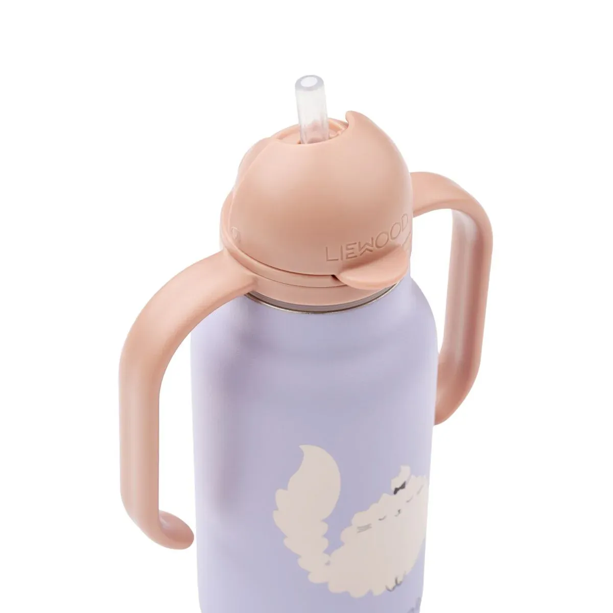 Gourde en acier Kimmie 250 ml Cat Lilac Liewood 2.webp