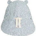 Gorm Reversible Sun Hat Blue wave creme de la creme 0-3 mois Liewood 2.webp
