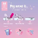 Etiquettes adhesives Kitty Legami 2.webp