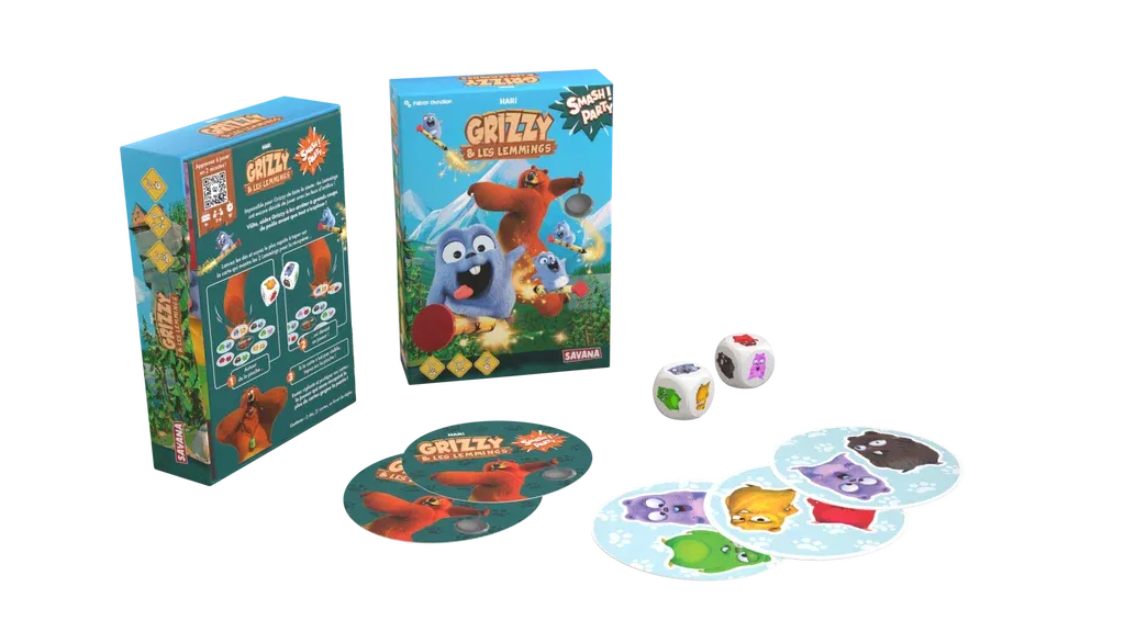 Grizzy et les Lemmings Smash Party 2.webp