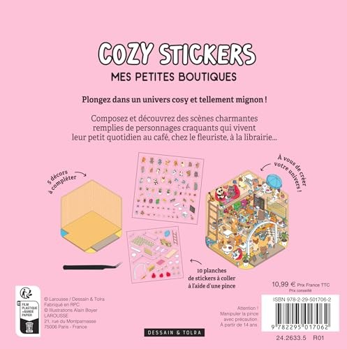 Cozy Stickers Mes petites boutiques