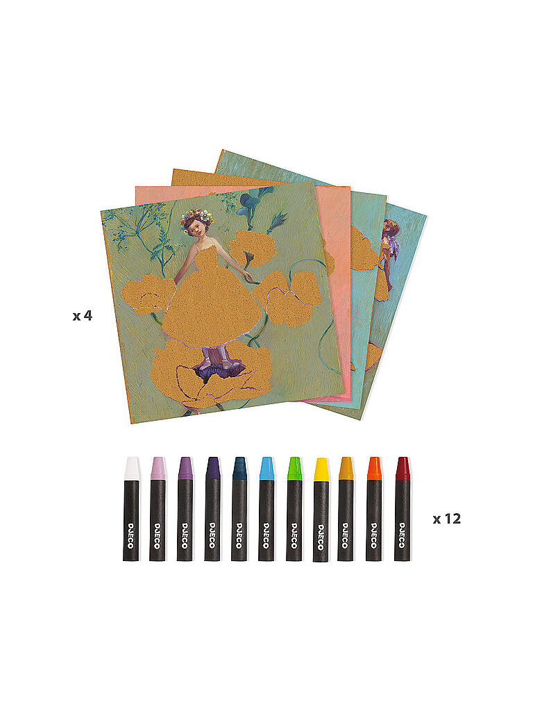 Coffret Inspired by Edgar Degas Ballerines