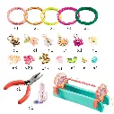 Bracelets macramé roses 2.webp