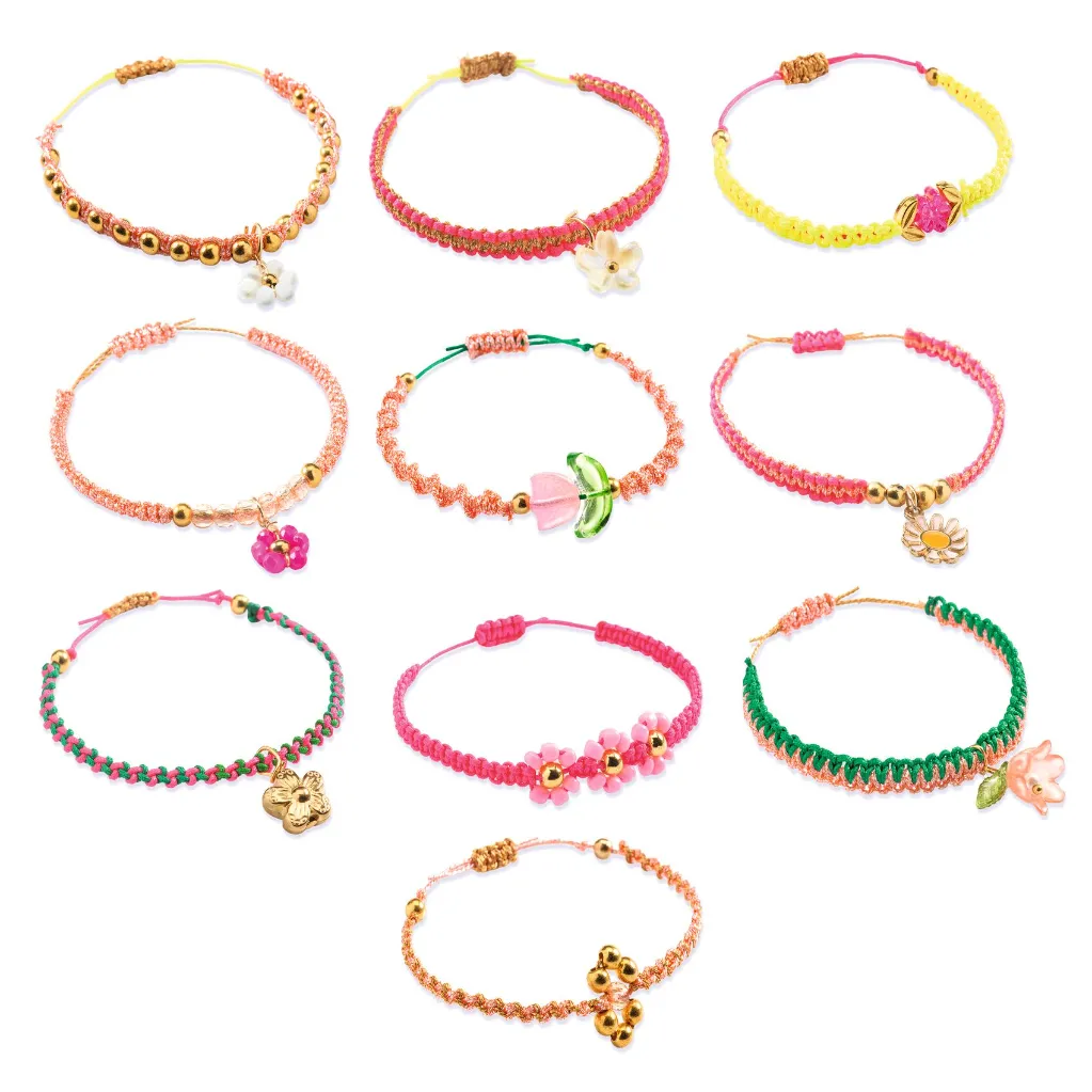 Bracelets macramé roses 3.webp