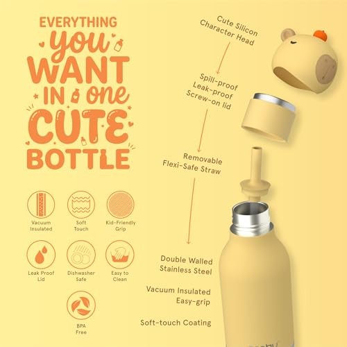 Gourde isotherme Capybara 460 ml Asobu