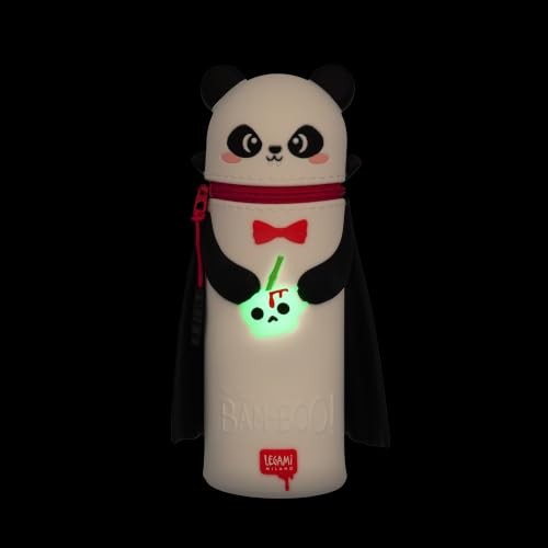 Trousse 2 en 1 en Silicone Panda Halloween Kawaii Legami