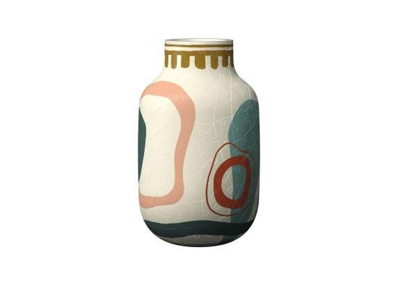 Vase organic Beige - Puzzle 3D