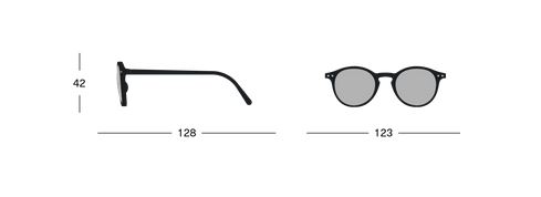 Lunettes de soleil Izipizi Junior #D Yellow Honey (5-10 ans)