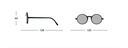 Lunettes de soleil Izipizi Junior #G Mahogany (5-10 ans)