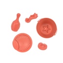 Set de 5 jouets de sable Water Friends rose