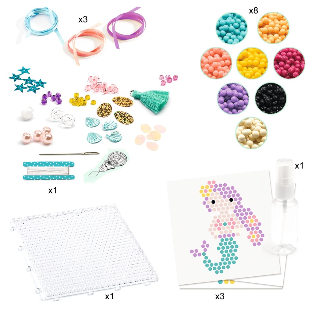 Collage à l'eau Artistic Aqua Djeco