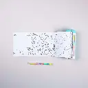 Mini Rouleau de jeux et de coloriage Dino Omy
